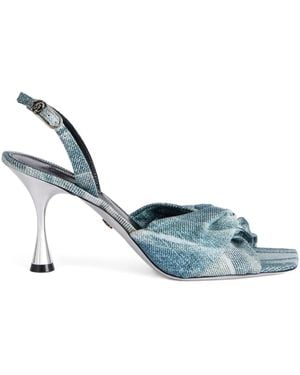 Roberto Cavalli スリングバック シューズ - ブルー