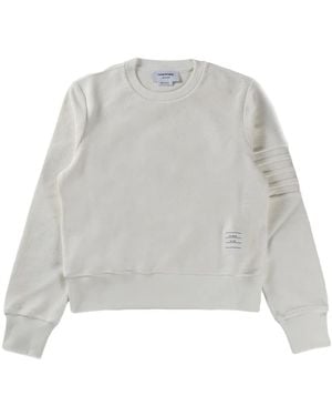 Thom Browne 4-Bar stripe sweatshirt - Grau