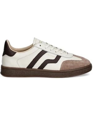 GANT Striped Suede Sneakers - White