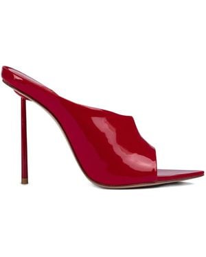 Le Silla Futura Stiletto-Heel Sandals - Red