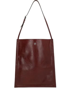 Bally Logo Shoulder Bag - Red