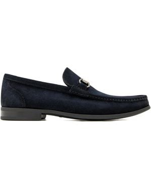 Magnanni ホースビット スエード ローファー - ブルー