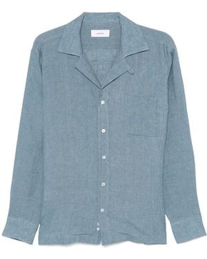 Lardini Linen Shirt - Blue