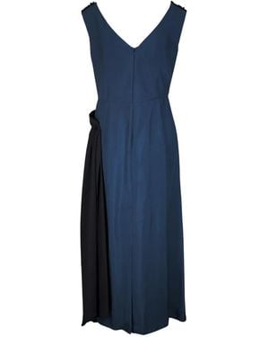 Marni Drapiertes Kleid - Blau