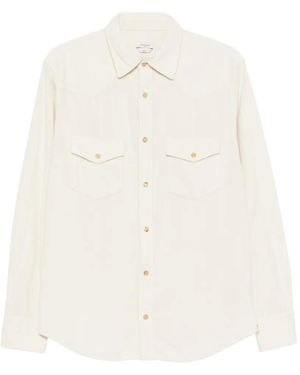 Jacob Cohen Corduroy-Texture Shirt - White