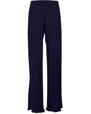Peter Cohen Chute Wide-Leg Trousers - Blue