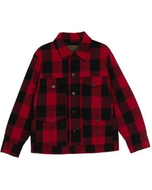 Filson Check Pocket Jacket - Red
