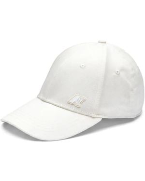 K-Way Cappello Da Baseball Ily Con Applicazione Logo - Bianco