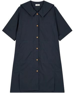 Studio Tomboy X Robe Courte À Col Marin - Bleu