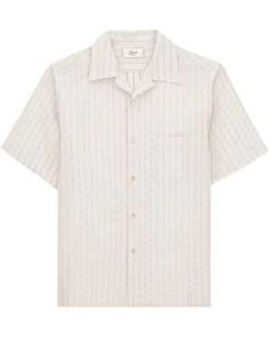 Fortela Chemise Prequel À Rayures - White