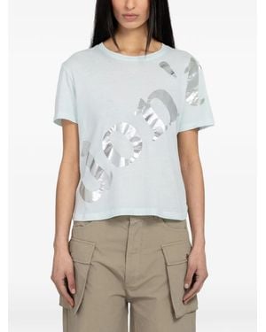 GIMAGUAS Don'T Slogan-Print T-Shirt - White
