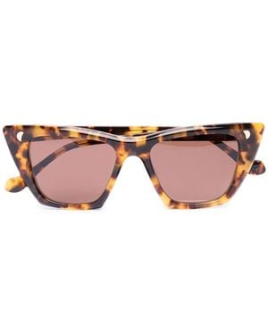 Nanushka Gafas De Sol Con Montura Con Efecto De Carey - Rosa