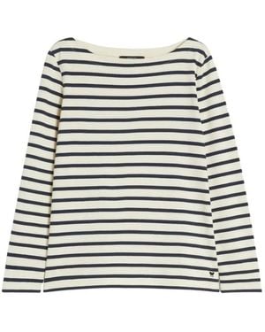 Weekend by Maxmara T-Shirt Con Scollo A Barca - Grigio