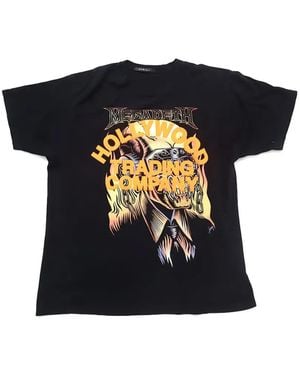 HTC Megadeth Graphic-Print T-Shirt - Black