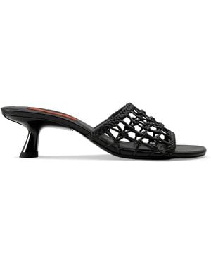 Simon Miller Beep Knotted Sandals - White