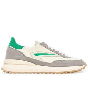 Date Athleta Panelled Trainers - White