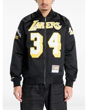 Mitchell & Ness Nba Los Angeles Lakers Shaquille O'Neal Bomberjacke - Schwarz