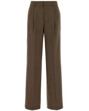 PT Torino Lola Pleated Trousers - Natural