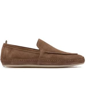 Officine Creative Line 001 Leather Loafers - Brown