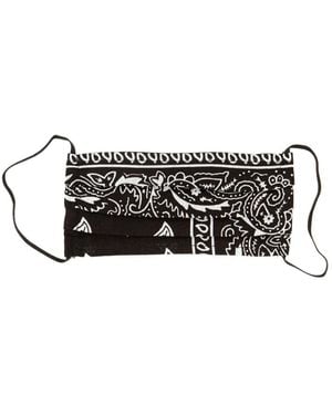ARIZONA LOVE Bandana Paisley-Print Face Mask - Black