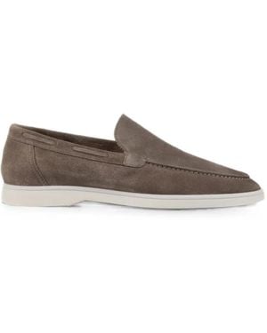 Aurélien Yacht Suede Loafers - Grey