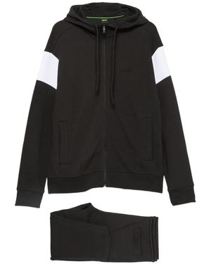 BOSS Colour-Block Tracksuit - Black