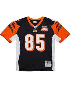Mitchell & Ness X Nfl Cincinnati Bengals 2004 Chad Johnson T-Shirt - Oranje