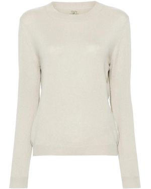 Teddy Cashmere Roma Cashmere Jumper - Natural