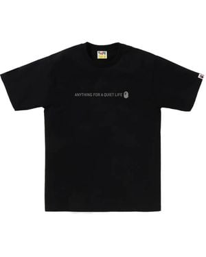A Bathing Ape Graphic-Print T-Shirt - Black