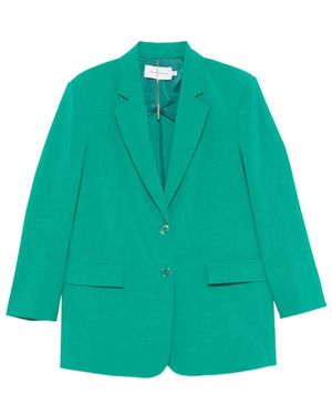 SIMONA CORSELLINI Blazer Met Knopen - Groen
