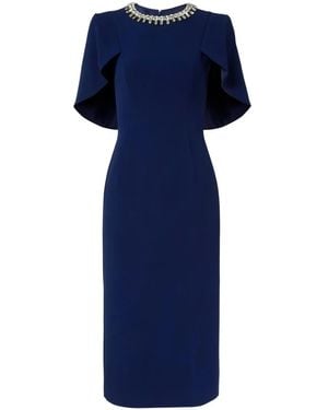 Jenny Packham Thalia Midikleid - Blau