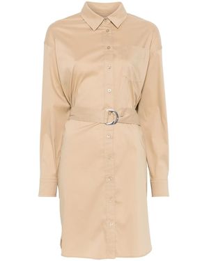 Ralph Lauren ベルテッド ドレス - ナチュラル
