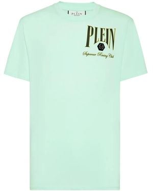Philipp Plein Supercar Racing Tシャツ - グリーン
