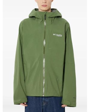 Columbia Jacke Mit Kapuze - Grün