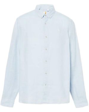Timberland Camisa Mill Brook con logo bordado - Blanco