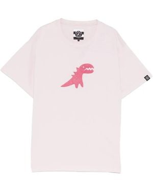 SPORT b. by agnès b. Embroidered Dino T-Shirt - Pink