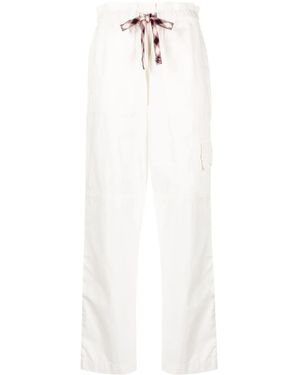 Zadig & Voltaire Drawstring-Fastening Trousers - White