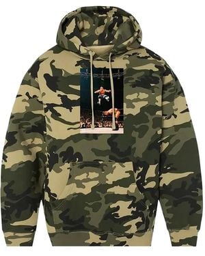 ANTI SOCIAL SOCIAL CLUB X Wwe Camouflage-Print Hoodie - Green