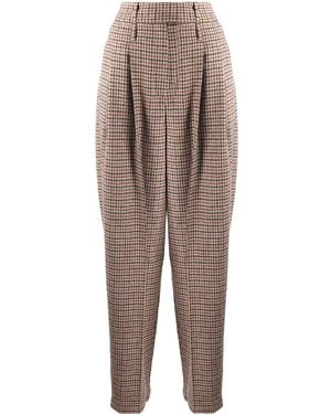 Jejia Houndstooth Print Pants - Multicolor
