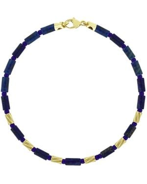 Luis Morais 14K Lapis Lazuli Bracelet - Blue