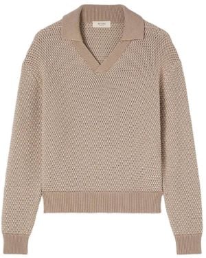 RETORI Knit Long-Sleeve Jumper - Natural