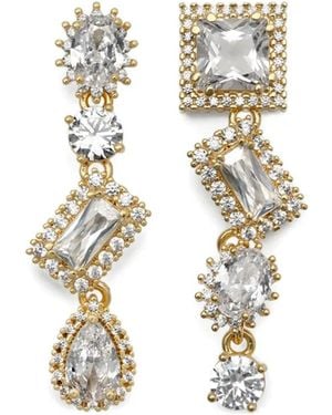 Maison Margiela Cluster Drop Earrings - White
