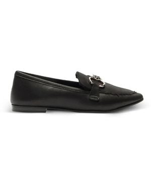 Casadei Bufaland Chain-Detail Loafers - Black