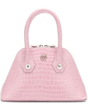 Philipp Plein Kleine Shopper Met Handvat - Roze