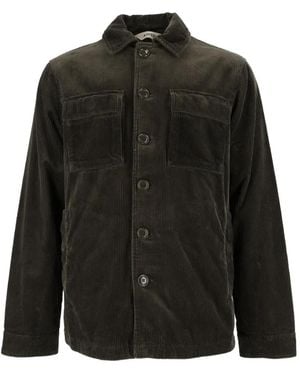 Aspesi Tigre Ii Corduroy Jacket - Black