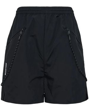Black Jack Jewelry Safe Zipped Shorts - Blue