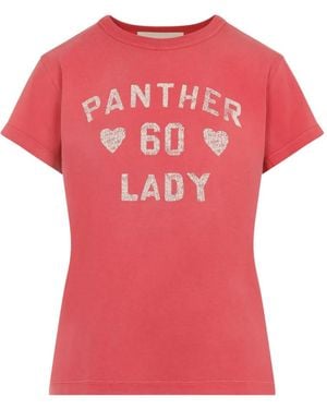 Valentino Garavani Panther Lady T-Shirt - Pink