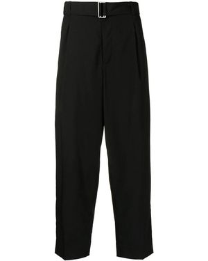 3.1 Phillip Lim Belted Drop-Crotch Trousers - Black
