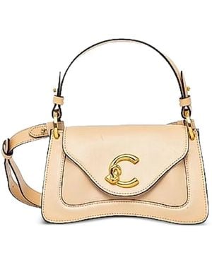 Coccinelle レザー ショルダーバッグ - メタリック