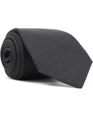 Kiton Wool Tie - Grey